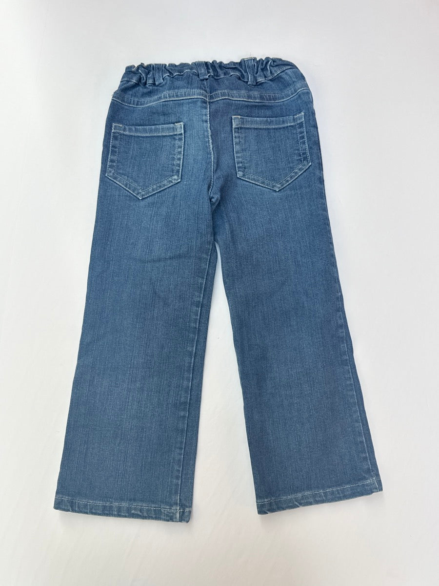 Eggbaby Denim Girls Flare Jeans 5yr