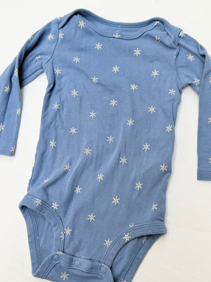 Carter's Snowflake Bodysuit 12M
