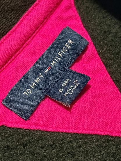 Tommy Hilfiger Black Zip-Up Jacket 6-9M