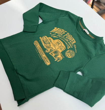 Noppies Green Graphic Sweatshirt Size 116