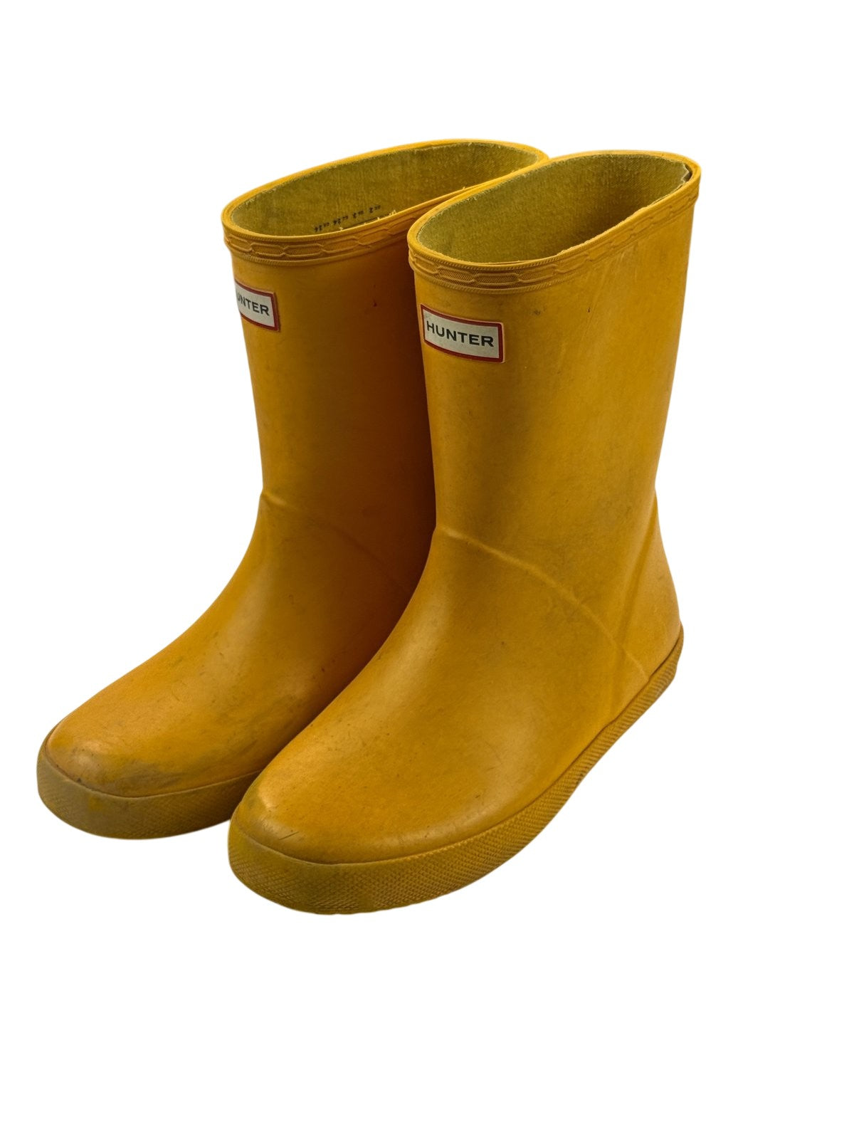 Hunter First Classic Yellow Rain Boots Size 3