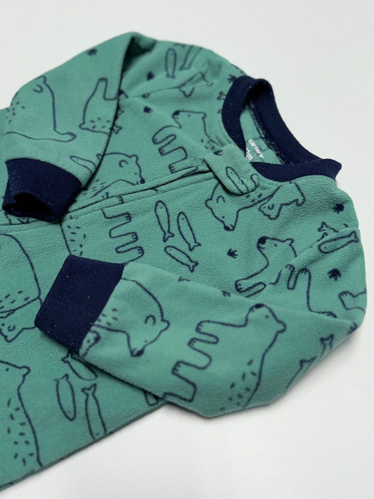 Carter's footless Sleeper 12m Bears