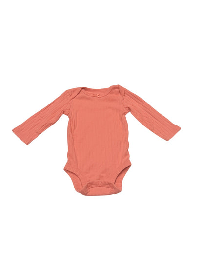 Carter's Child of Mine Coral Bodysuit 0-3M