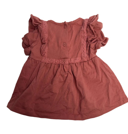Happily Grey Kids Dusty Rose Eyelet Dress 18M