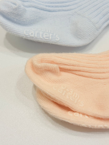 Carter's Ribbed Crew Socks 2-Pack 0-3M
