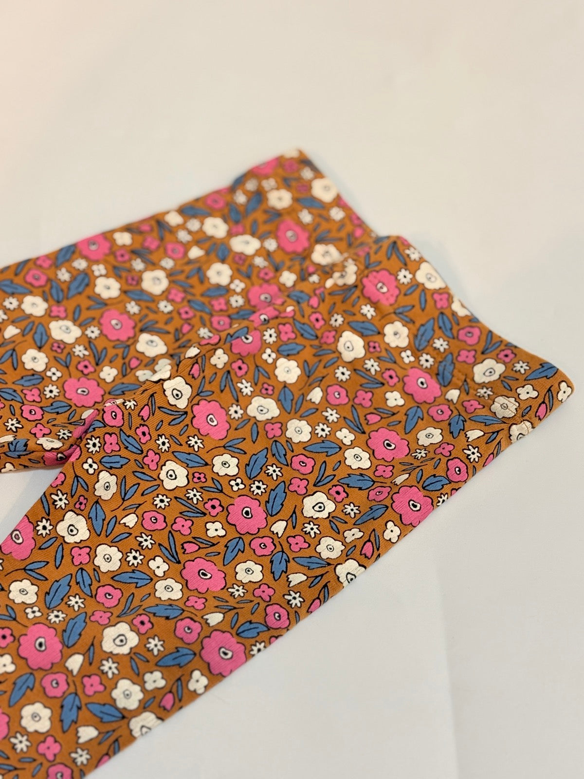 Joe Fresh Floral Brown Leggings 3-6m