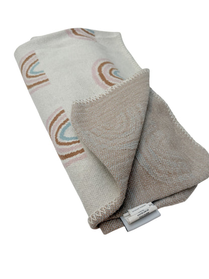 Universal Knitwear Rainbow Reversible Baby Blanket