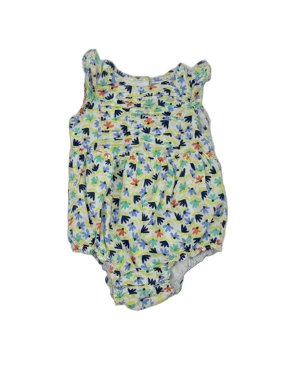 Baby Gap Floral Bubble Romper 6-12m