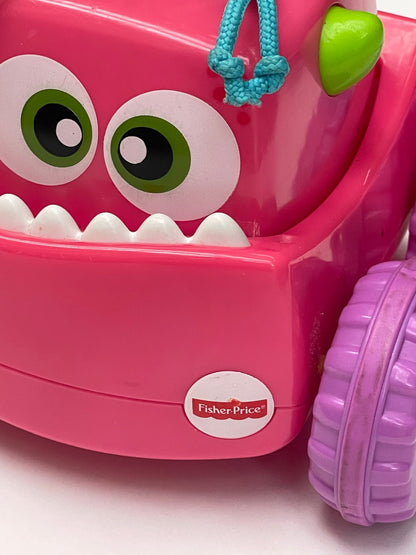 Fisher-Price Press & Go Monster Truck Pink