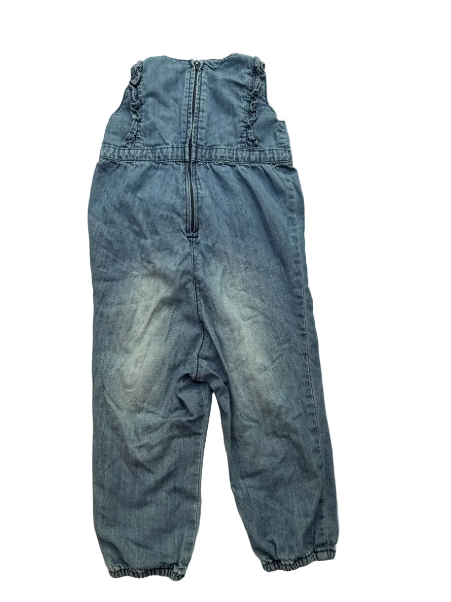 H&M Denim Overalls Girls 12-18M