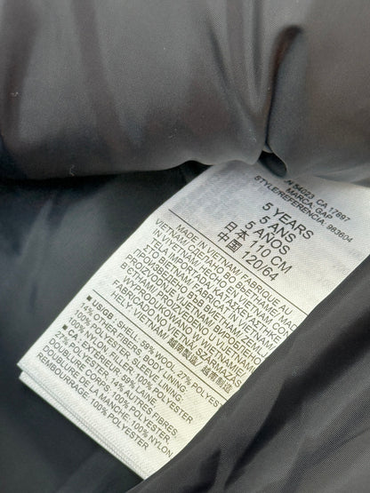 babyGap Black Wool Blend Jacket Size 5