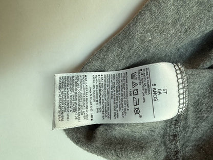 Old Navy Gray Leopard Print Dress 5T