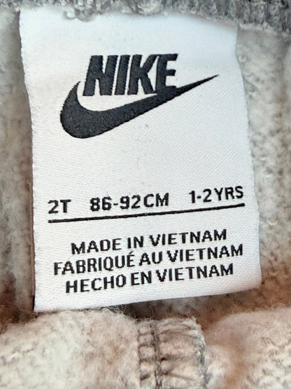 Nike Gray Fleece Joggers Size 2T