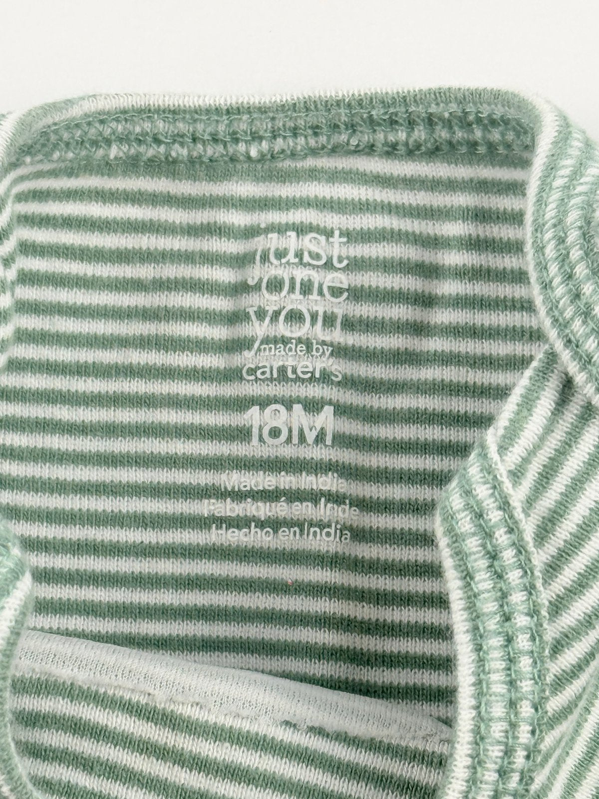 Just One You Striped Cement Truck Bodysuit 18M