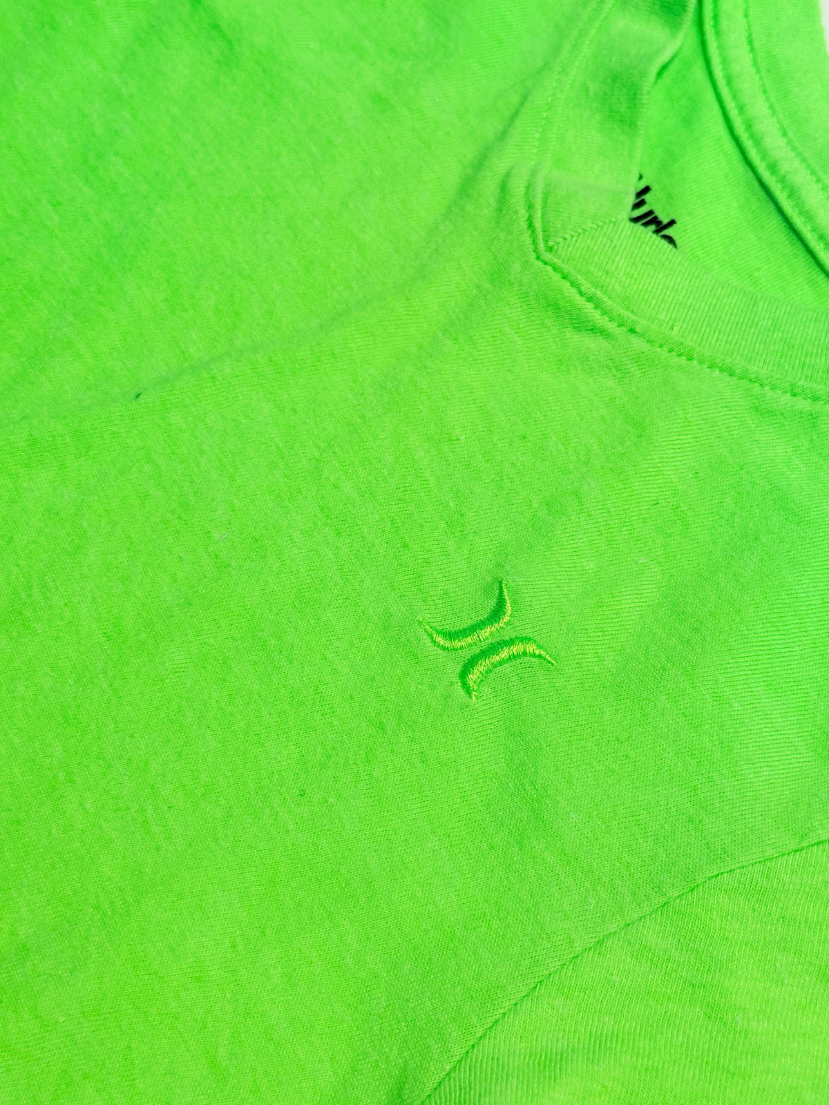 Hurley Neon Green T-Shirt Size 4