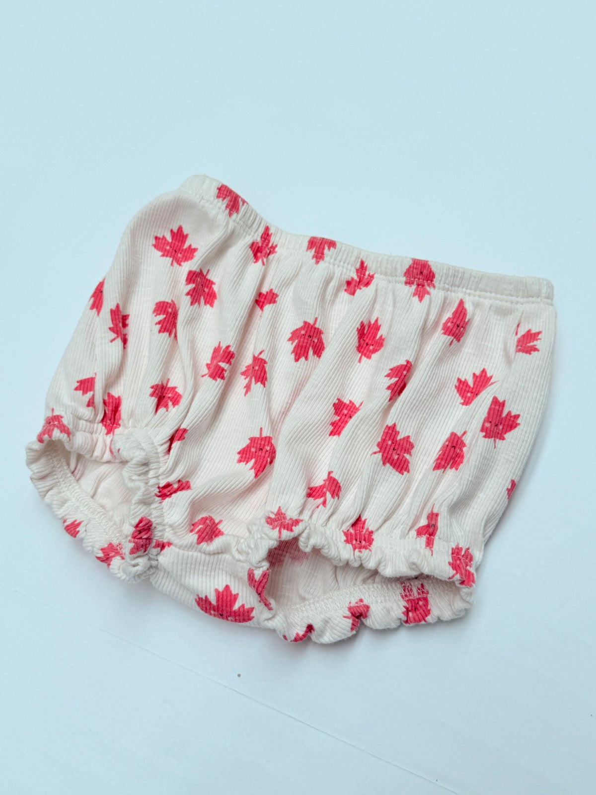 Old Navy Maple Leaf Bloomer Shorts 18-24M