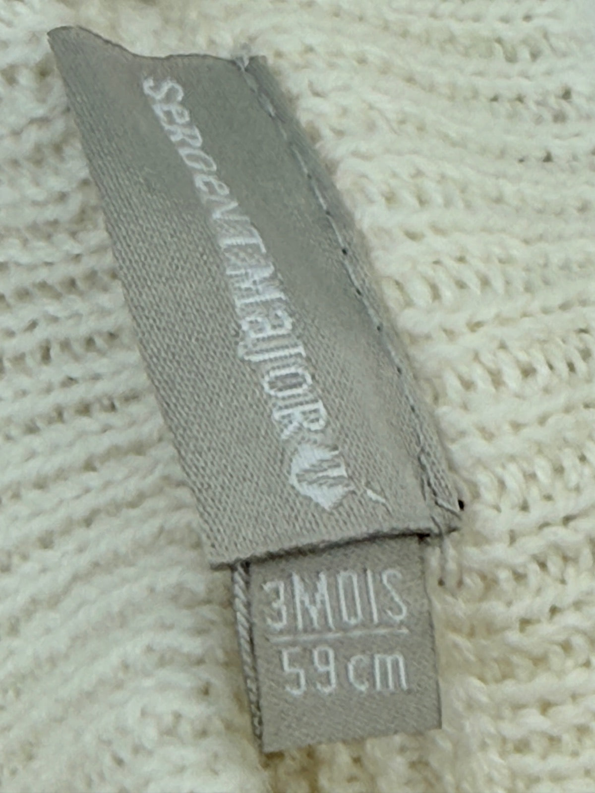 Sergent Major Cream Knit Pants 3M