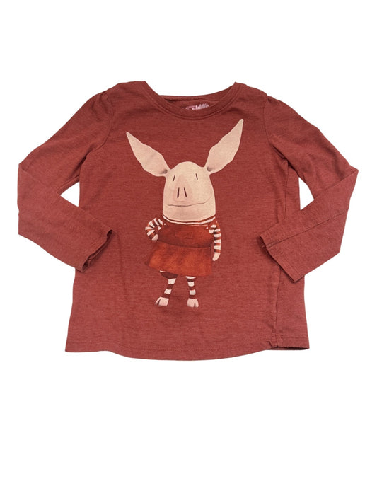 Old Navy Olivia Pig Graphic T-Shirt 3T