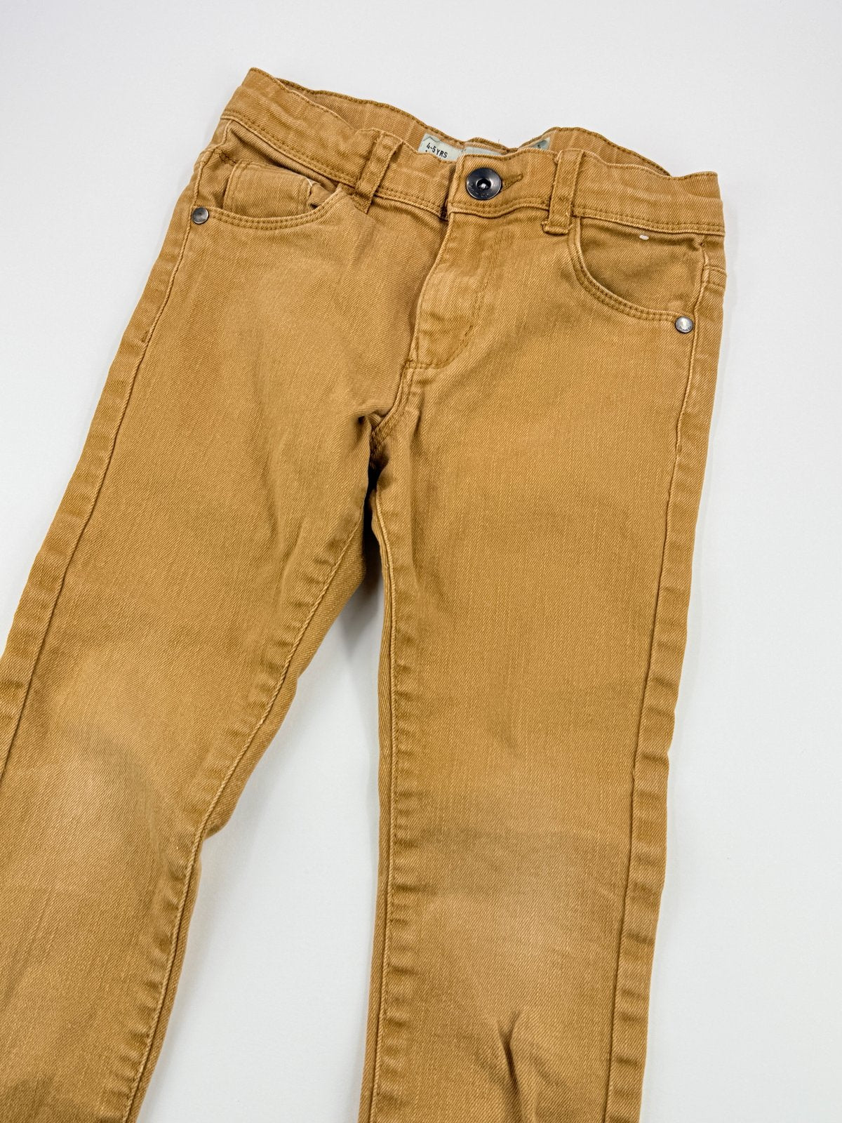 Primark Tan Skinny Jeans Size 5-6Y