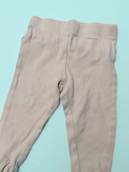 Pink Footed Leggings Pants Baby