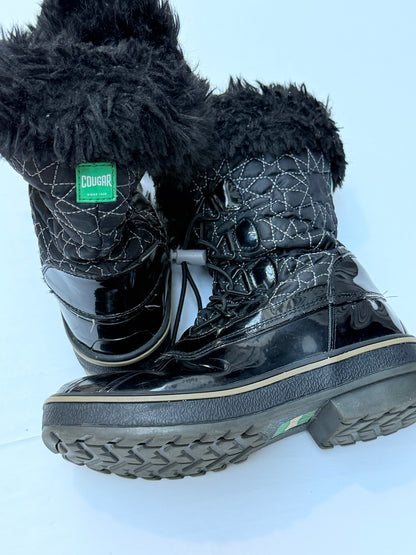 Cougar Andie Black Winter Boots Size 3M