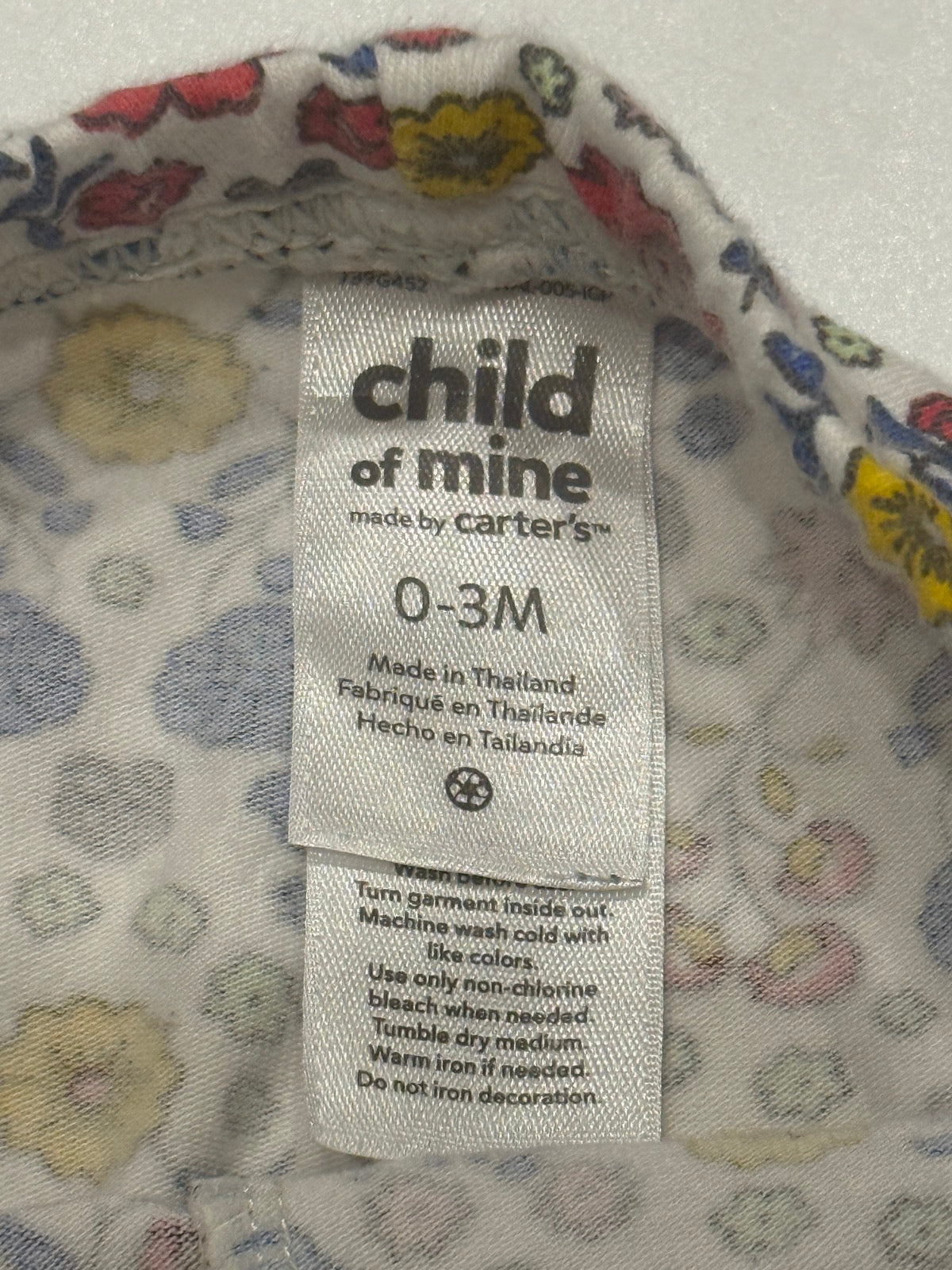 Child of Mine Floral Leggings 0-3M
