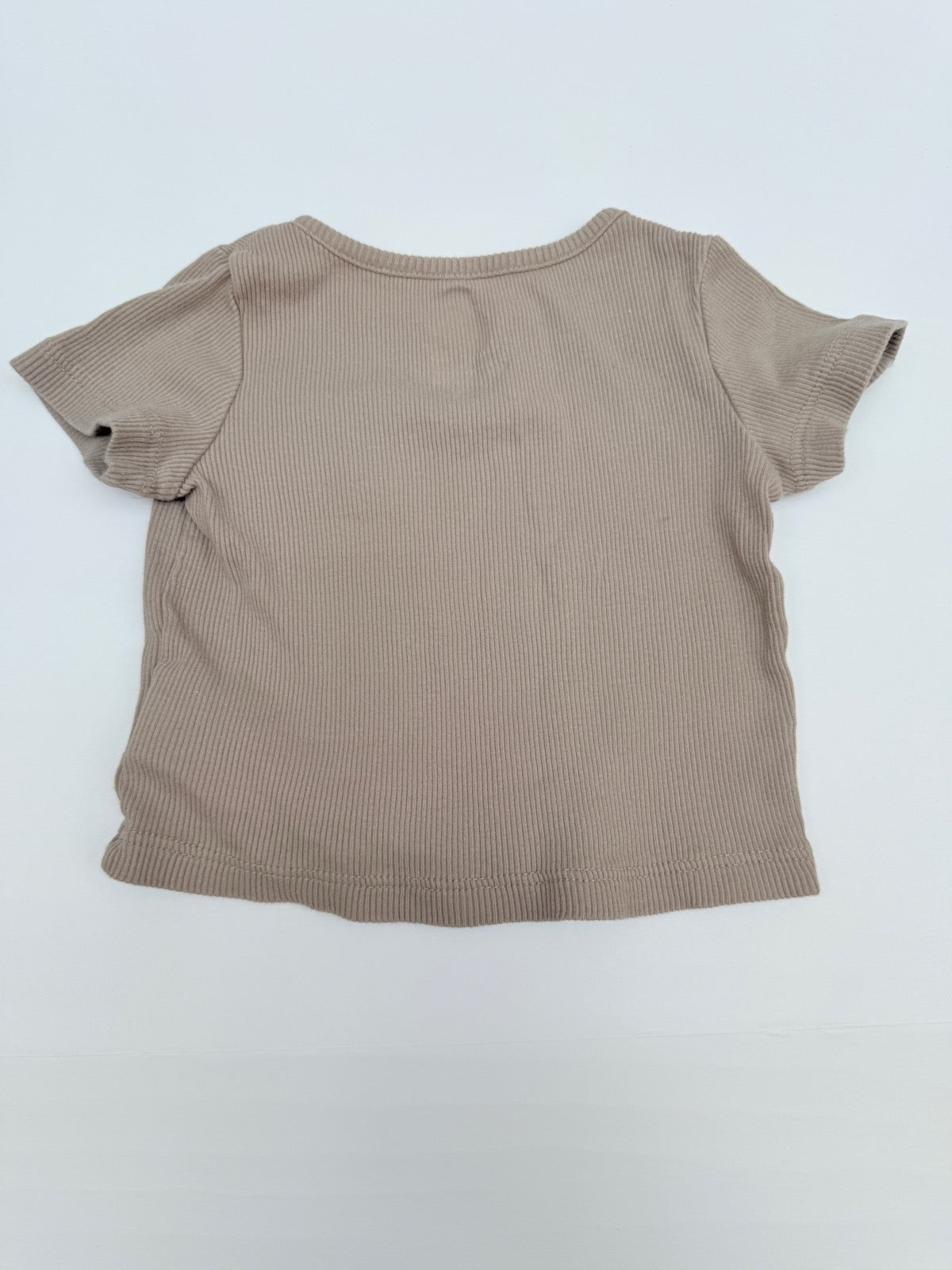 Baby Gap Ribbed Pocket T-Shirt 3-6M