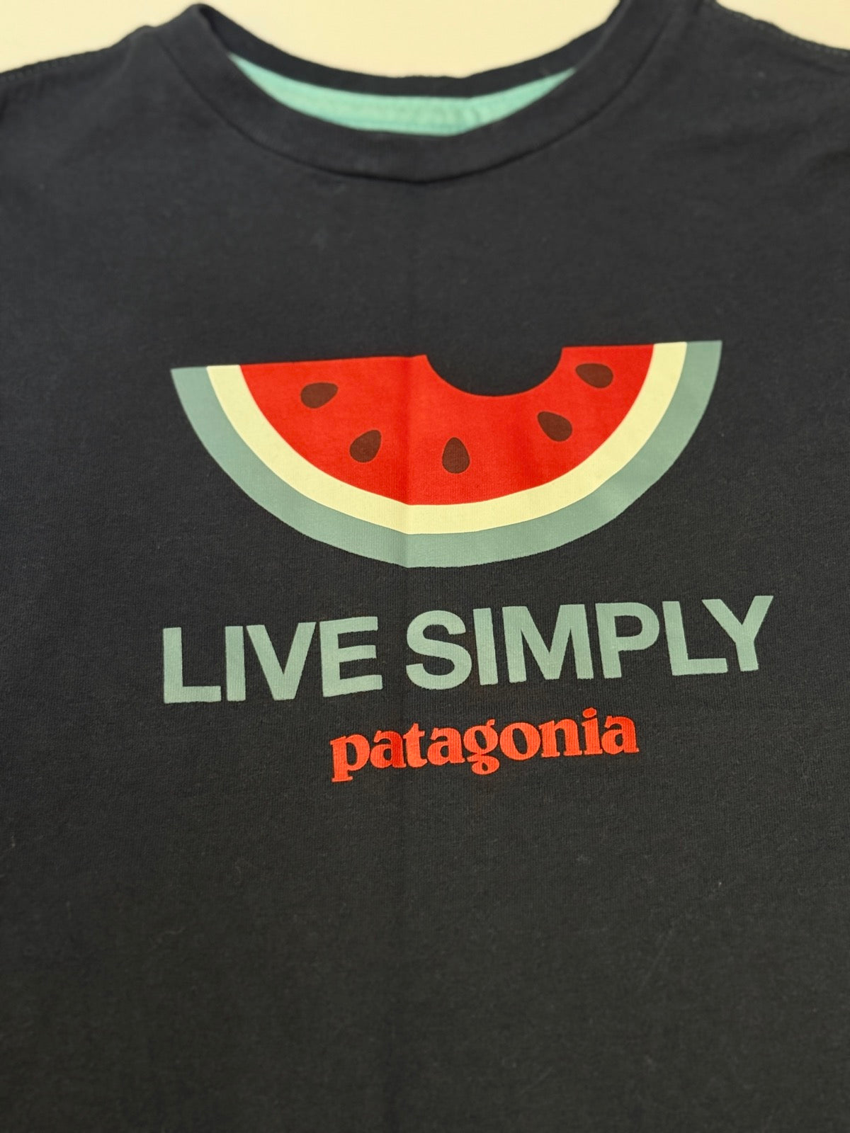Patagonia Live Simply Watermelon T-Shirt 3T