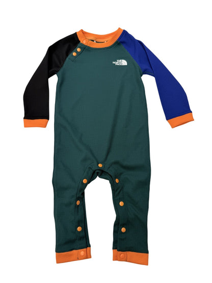 The North Face Colorblock Waffle Romper 12-18M