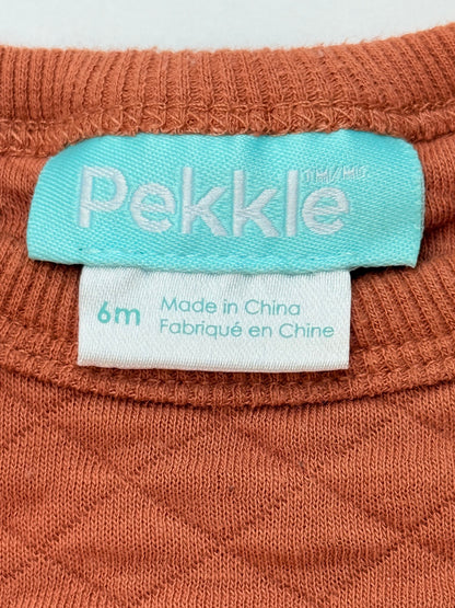 Pekkle Sports Quilted Sweatshirt Joggers Set 6M
