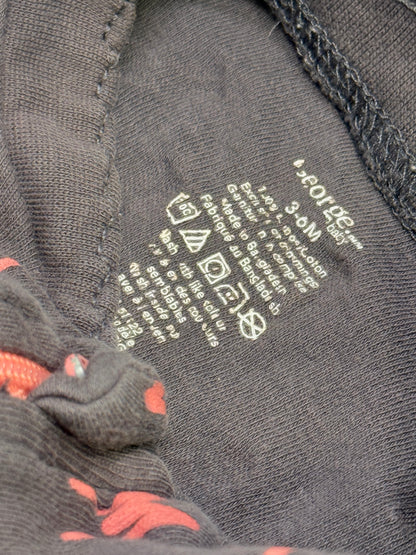 George Baby Gray ABC Sleeper 3-6M