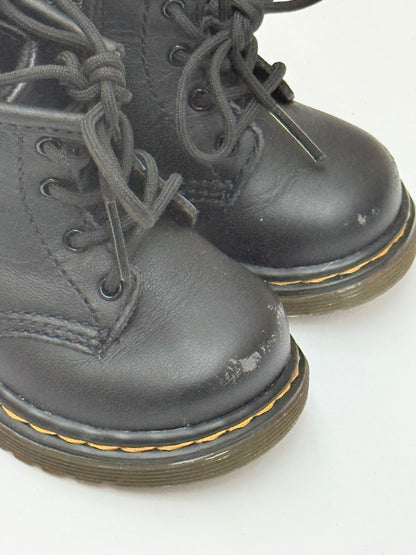 Dr. Martens 1460 Black Leather Boots Toddler 4