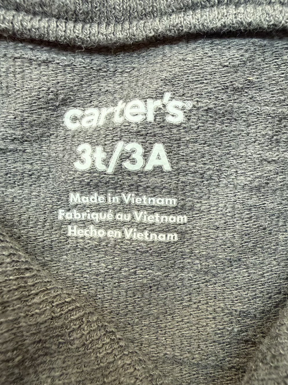 Carter's Gray Polo Shirt 3T
