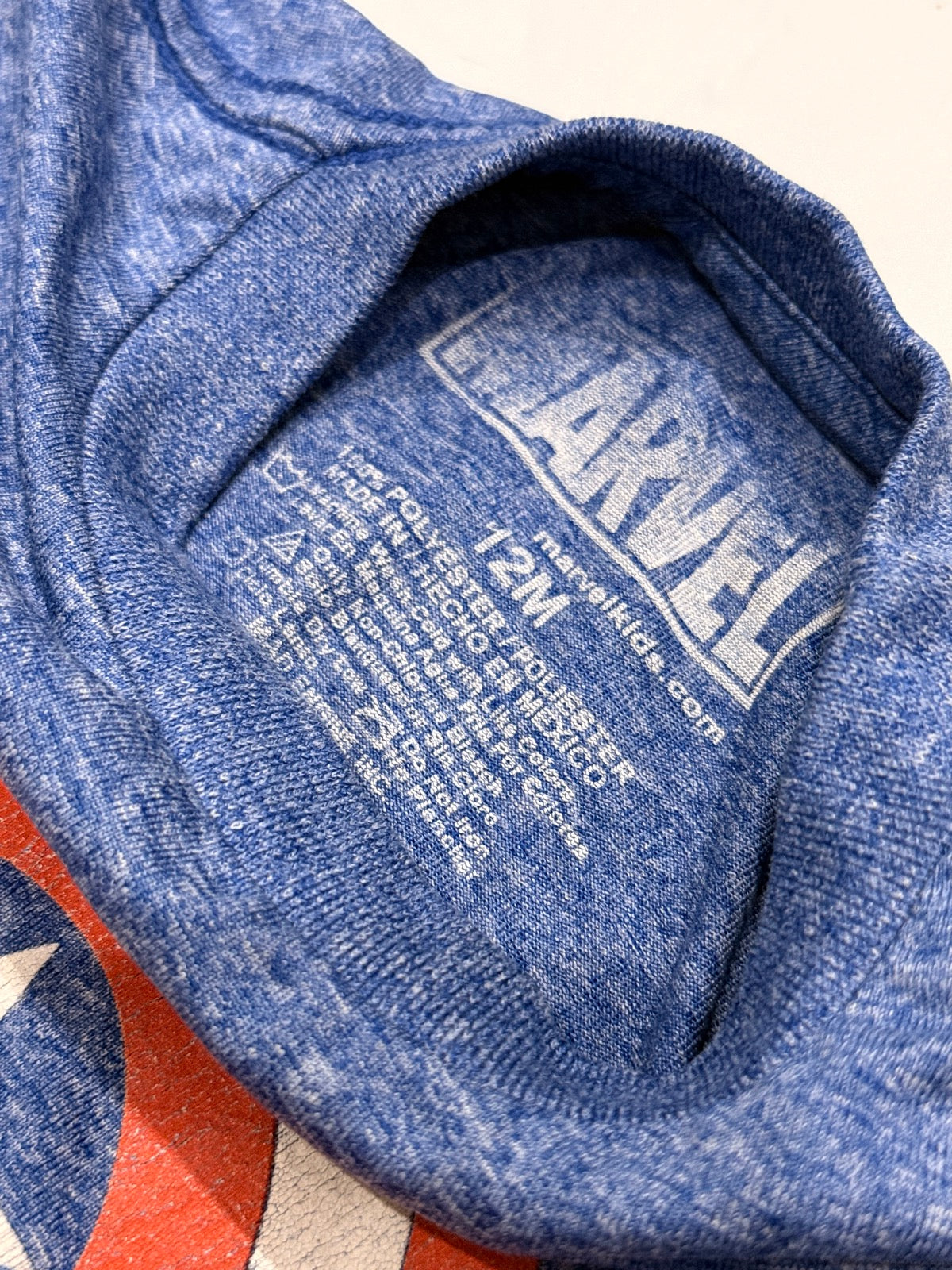 Marvel Captain America Shield T-Shirt 12M
