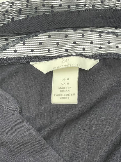 H&M Mama Maternity Dress with Mesh Sleeves M