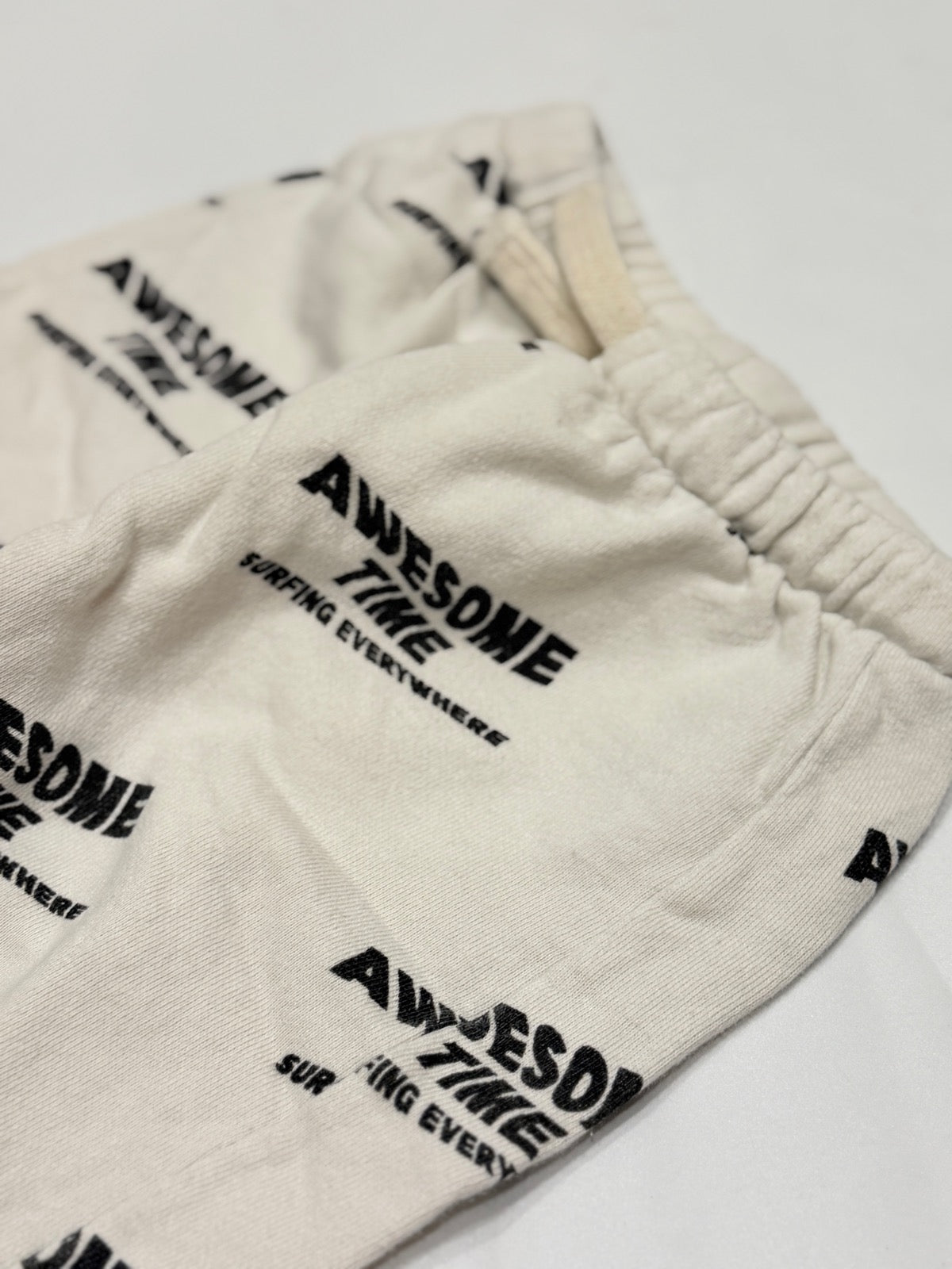 Zara Awesome Time Surfing Everywhere Jogger Pants 9-12m