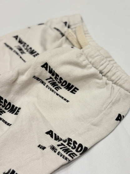 Zara Awesome Time Surfing Everywhere Jogger Pants 9-12m
