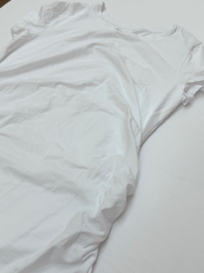 Old Navy Maternity Fitted White T-Shirt M
