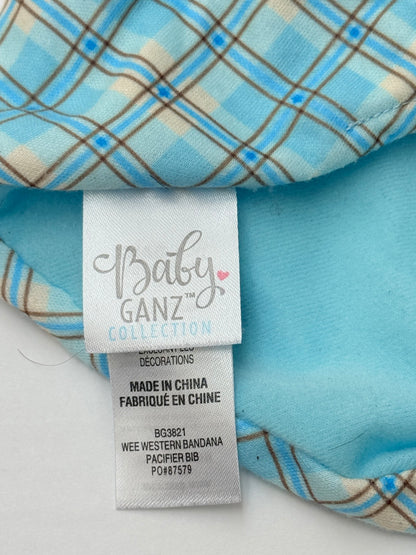 Baby Ganz Wee Western Bandana Pacifier Bib 0-3m