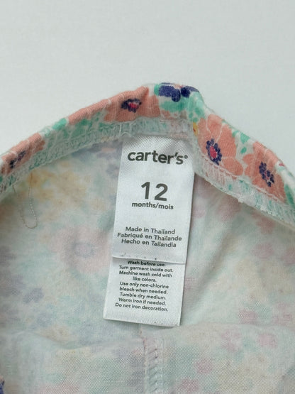 Carter's Floral Print Leggings Size 12M