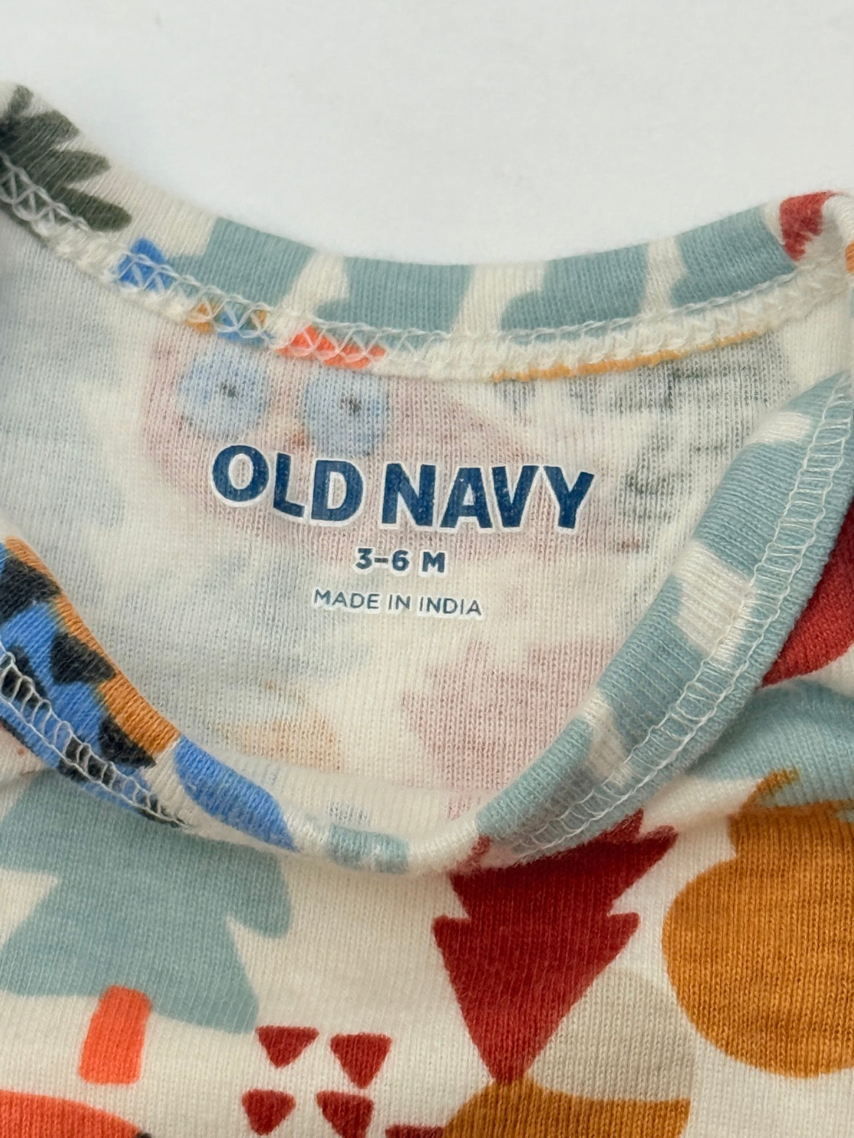 Old Navy Woodland Animal Print Bodysuit 3-6M