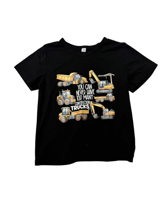 Construction Trucks Graphic T-Shirt 5-6Y