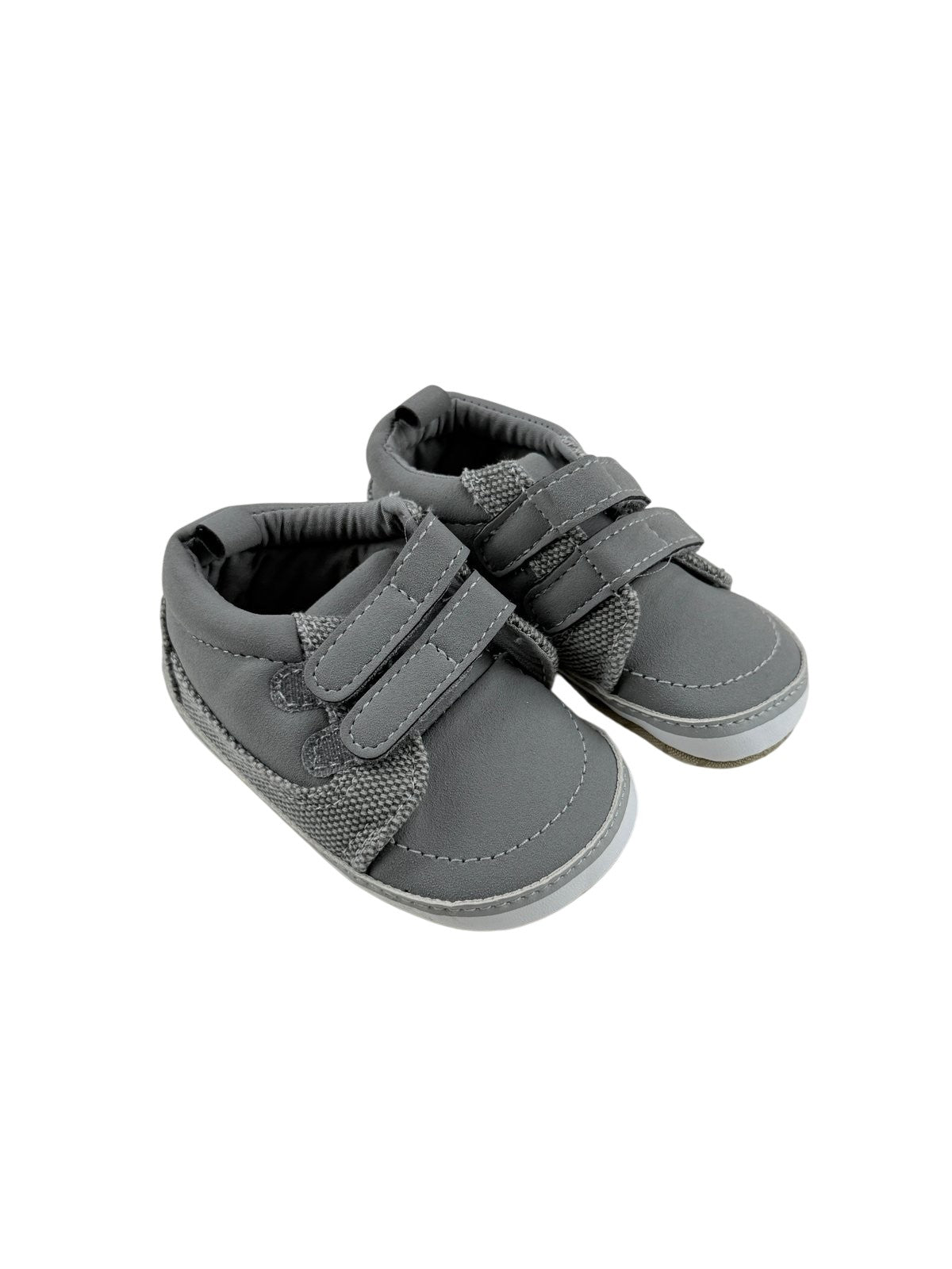 Carter's Gray Baby Sneakers 3-6M