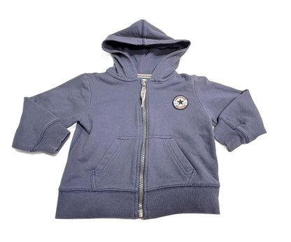 Converse All Star Blue Zip Hoodie 2T