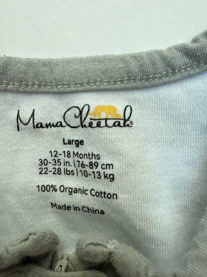 Mama Cheetah Striped Sleep Sack Large 12-18M