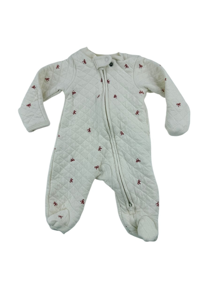 Little Planet by Carter's Quilted Bow Sleeper NB