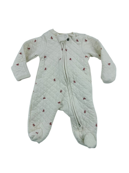 Little Planet by Carter's Quilted Bow Sleeper NB