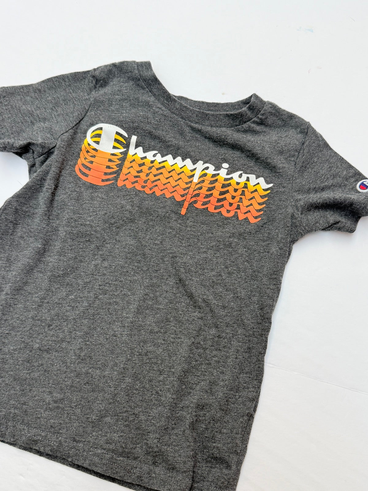 Champion Logo Graphic T-Shirt Size 5