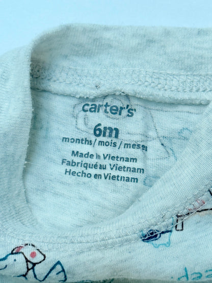 Carter's Animal Print Romper 6M