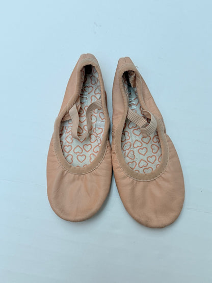 Bloch Pink Leather Ballet Shoes Size 3.5C